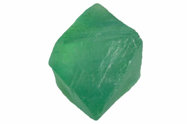 Green Fluorite Octahedron - China #164593